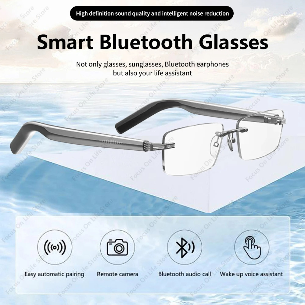 Audio Music Voice - Inteligentne okulary Bluetooth Bezprzewodowe słuchawki Okulary
