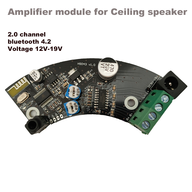 Audio Music For Background - Wzmacniacz bluetooth płyta głośnik sufitowy Audio