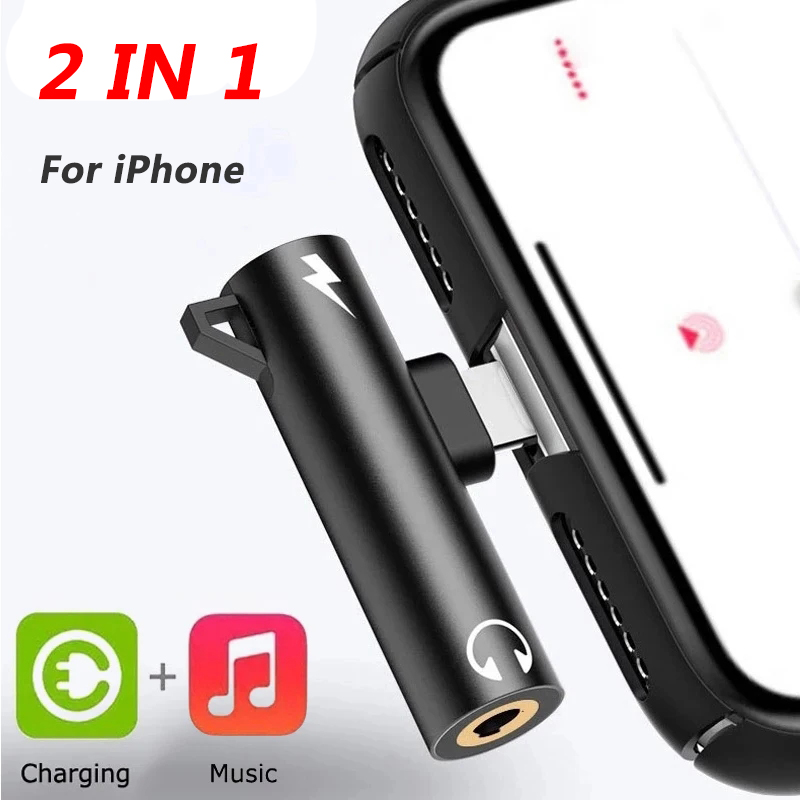 Music Audio Pro - Rozgałęźnik adaptera 2 w 1 do