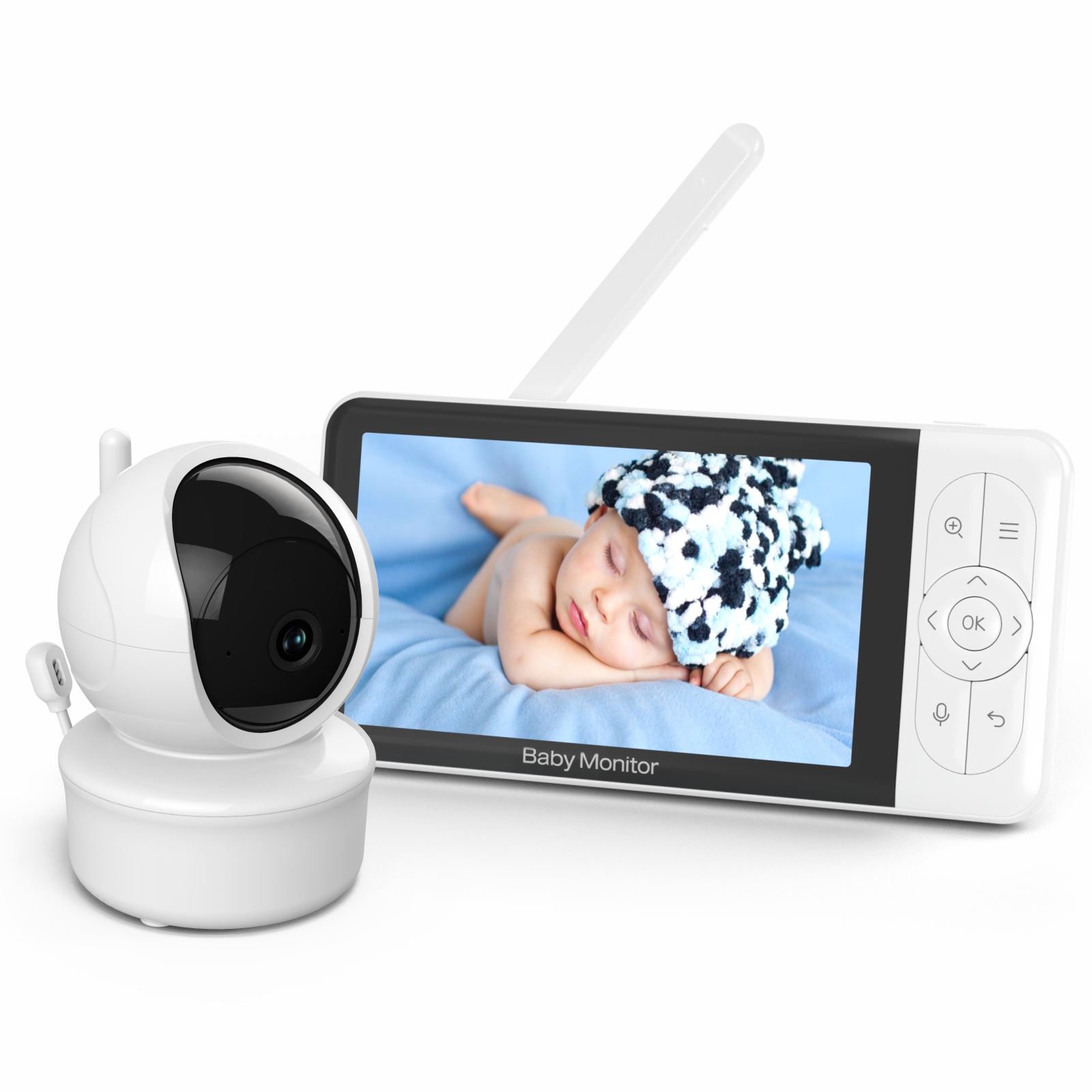 Audio Detect Music - Tuya Wifi niania elektroniczna Baby Monitor