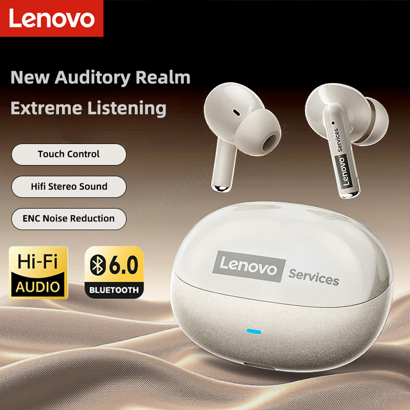 Audio Music Apple - Słuchawki Lenovo LE257 TWS Bezprzewodowe Bluetooth