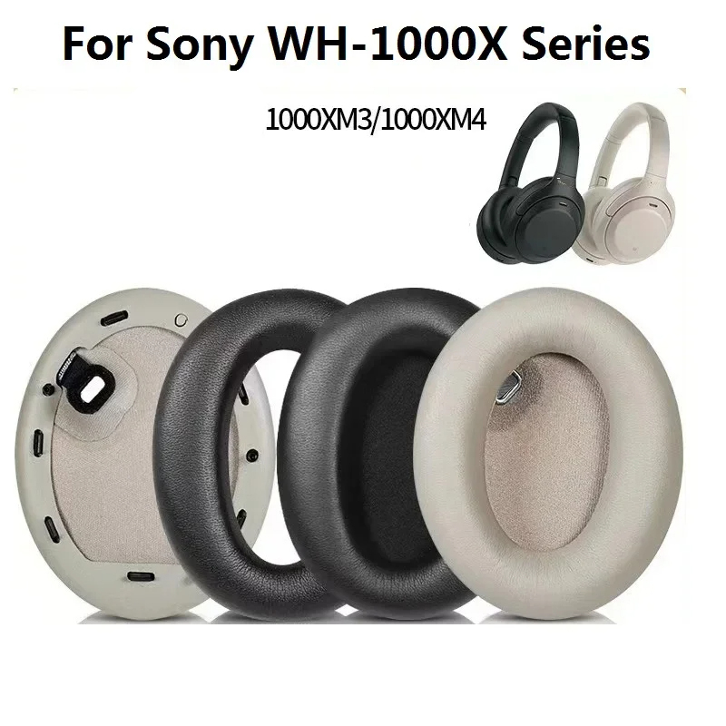 Sony Headphone Wh-1000Xm4 - Skórzane nakładki na słuchawki i opaska,