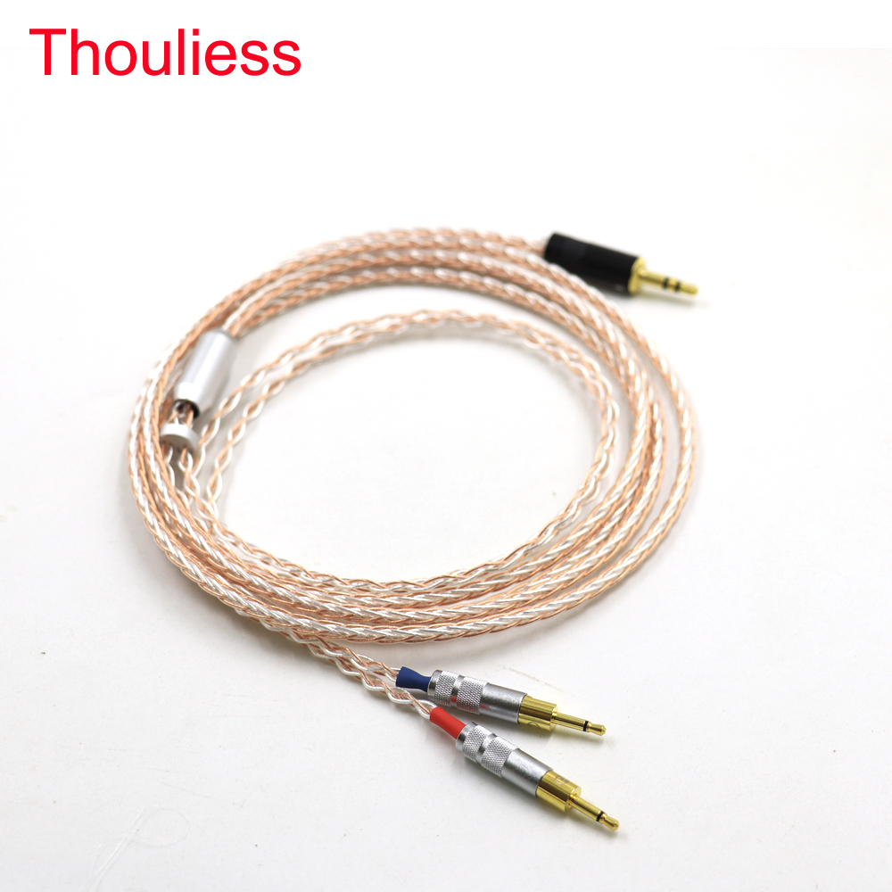 Cable Xlr Balanced - Miedziany srebrny mieszany 3.5/6.35/2.5/4.4mm/XLR zbalansowany 8-rdzeniowy