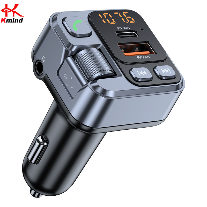Audio Music Free Mp3 - KMIND Samochodowy Nadajnik Muzyki Bluetooth Zapalniczka
