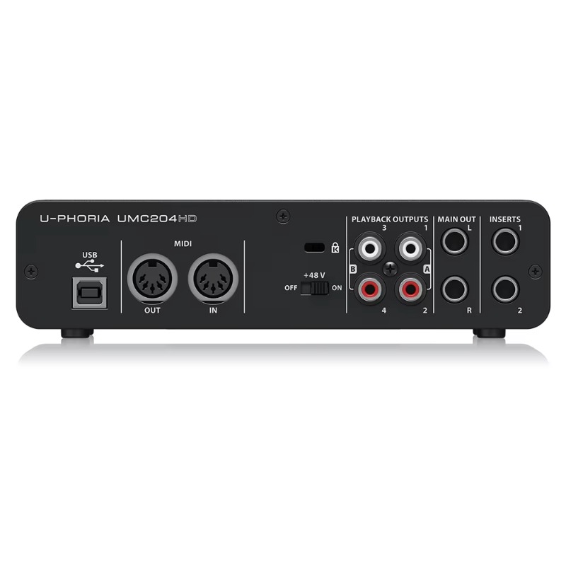Behringer UMC204HD 2-wejściowy – Audio Without Music recenzja i cena