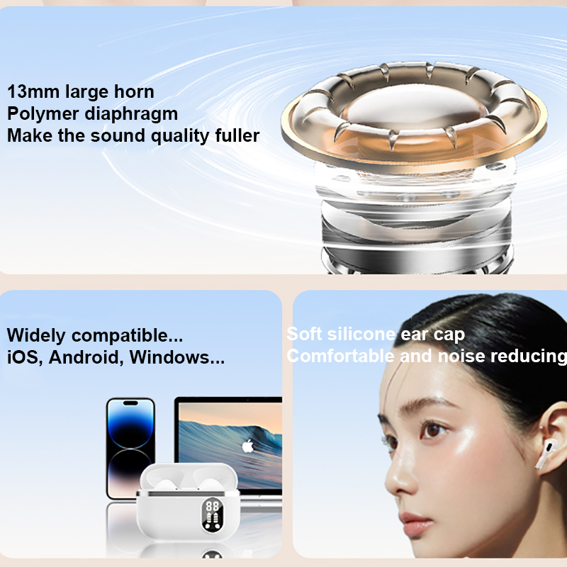 Modne słuchawki Bluetooth Bezp – Audio Music Apple recenzja i cena