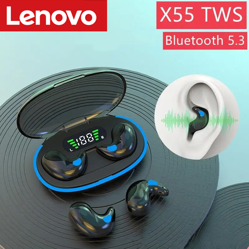 Lenovo X55 TWS Mini Earpods BT – Audio Music Apple recenzja i cena