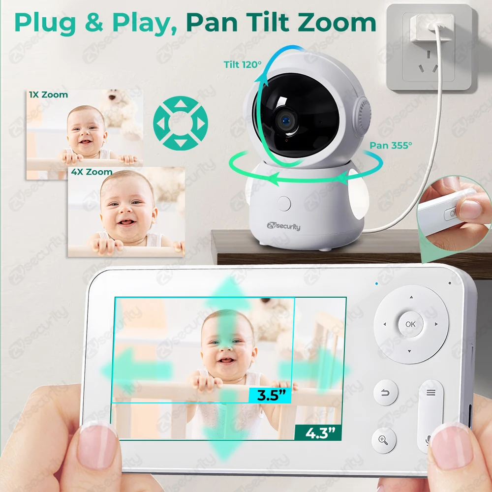 2 tys Niania elektroniczna Wi- – Audio Detect Music recenzja i cena
