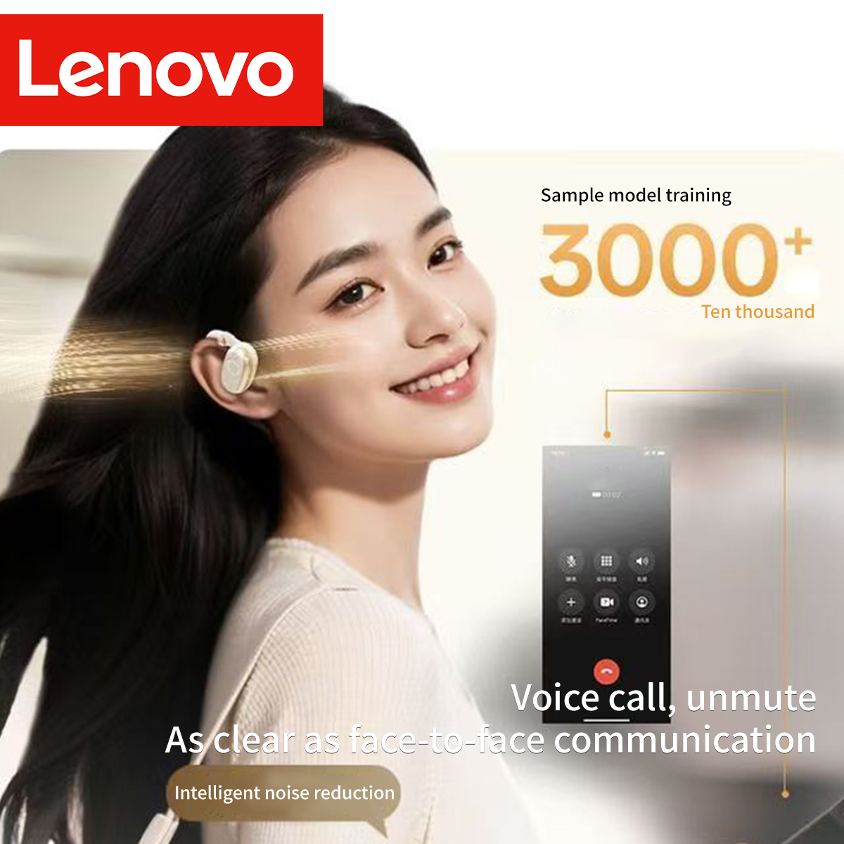 Słuchawki Lenovo EA366 z zacze – Audio Music Apple recenzja i cena