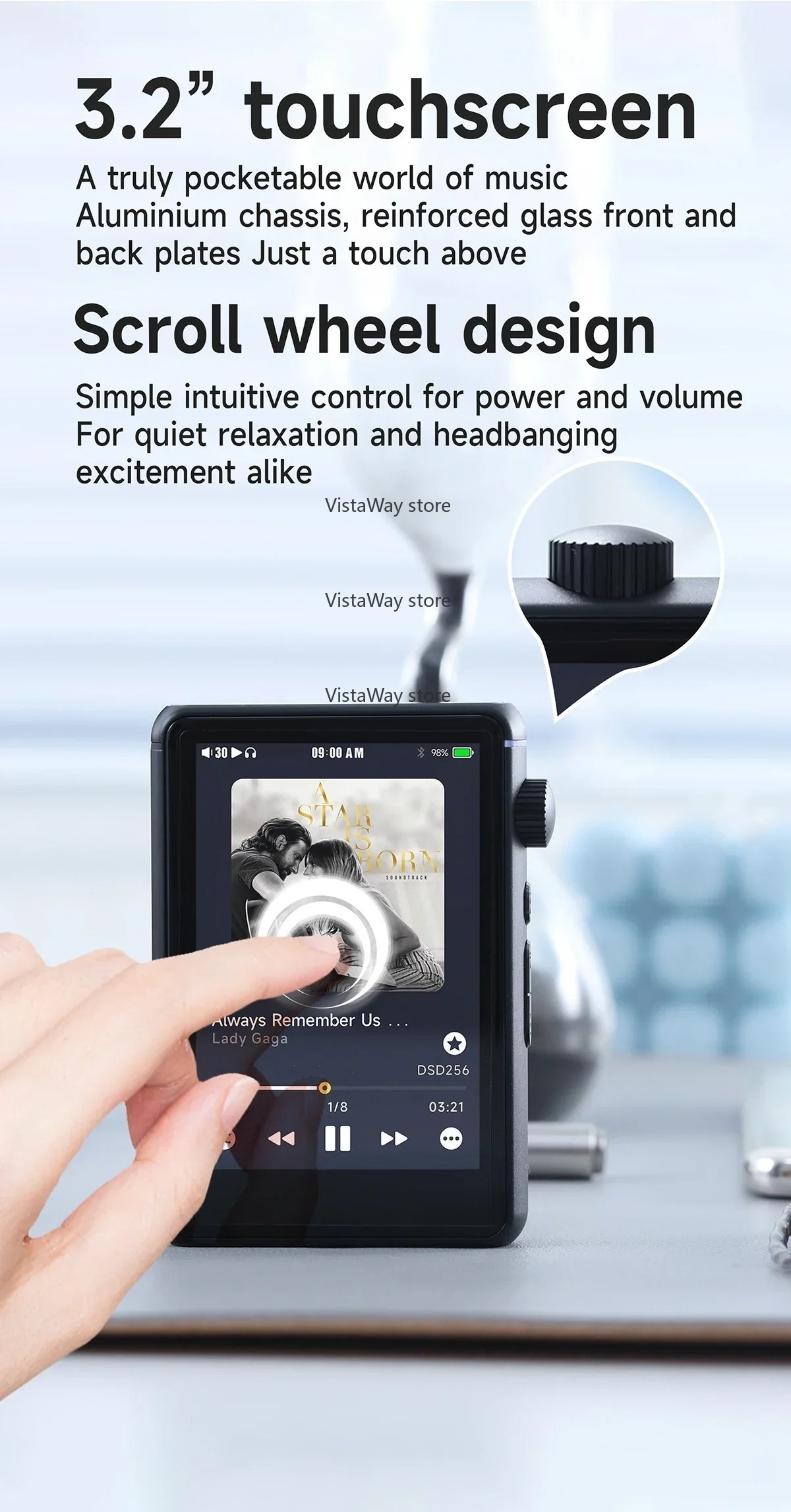 Odtwarzacz muzyczny Bluetooth  – Audio Music Web recenzja i cena