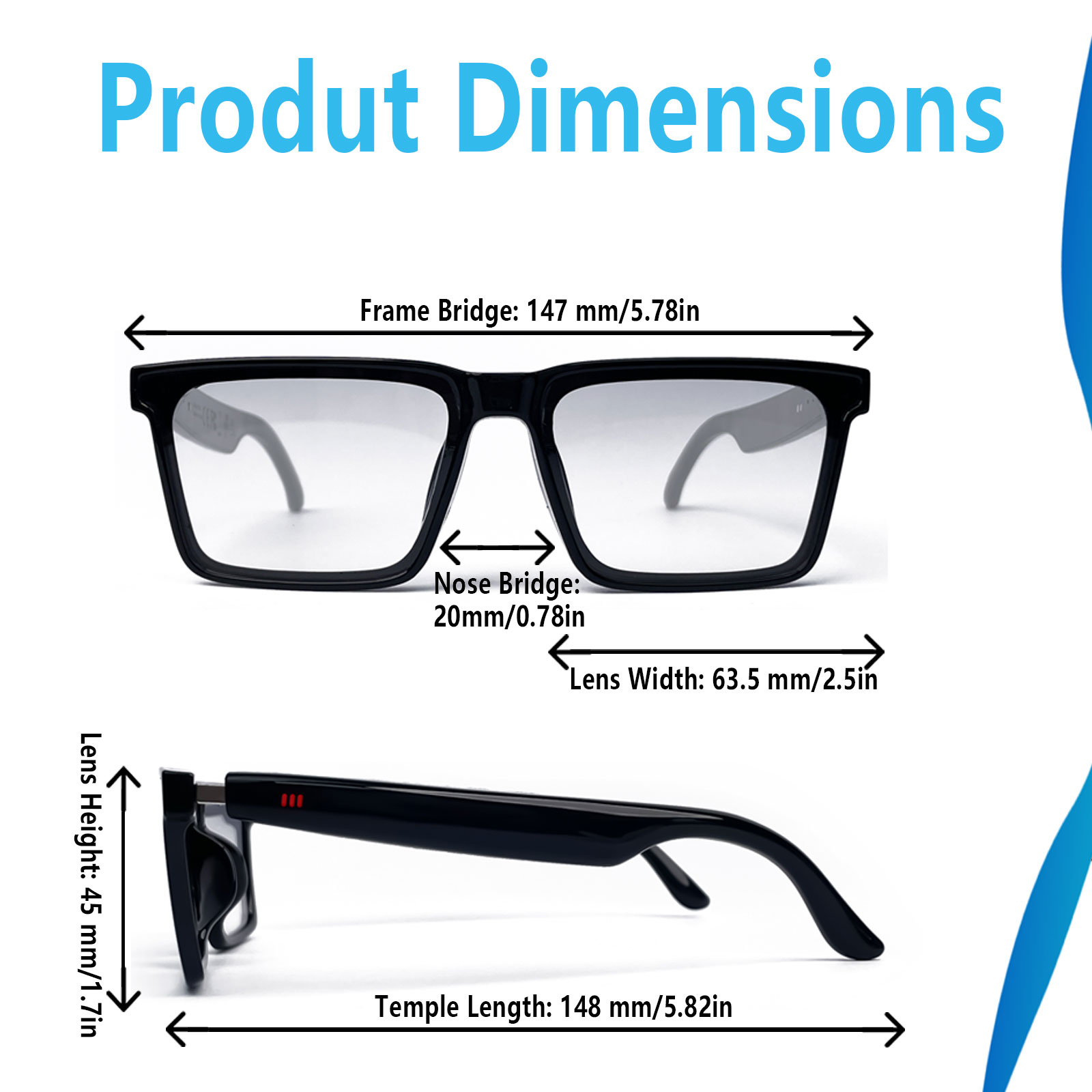 Inteligentne okulary audio z f – Audio Music Voice recenzja i cena