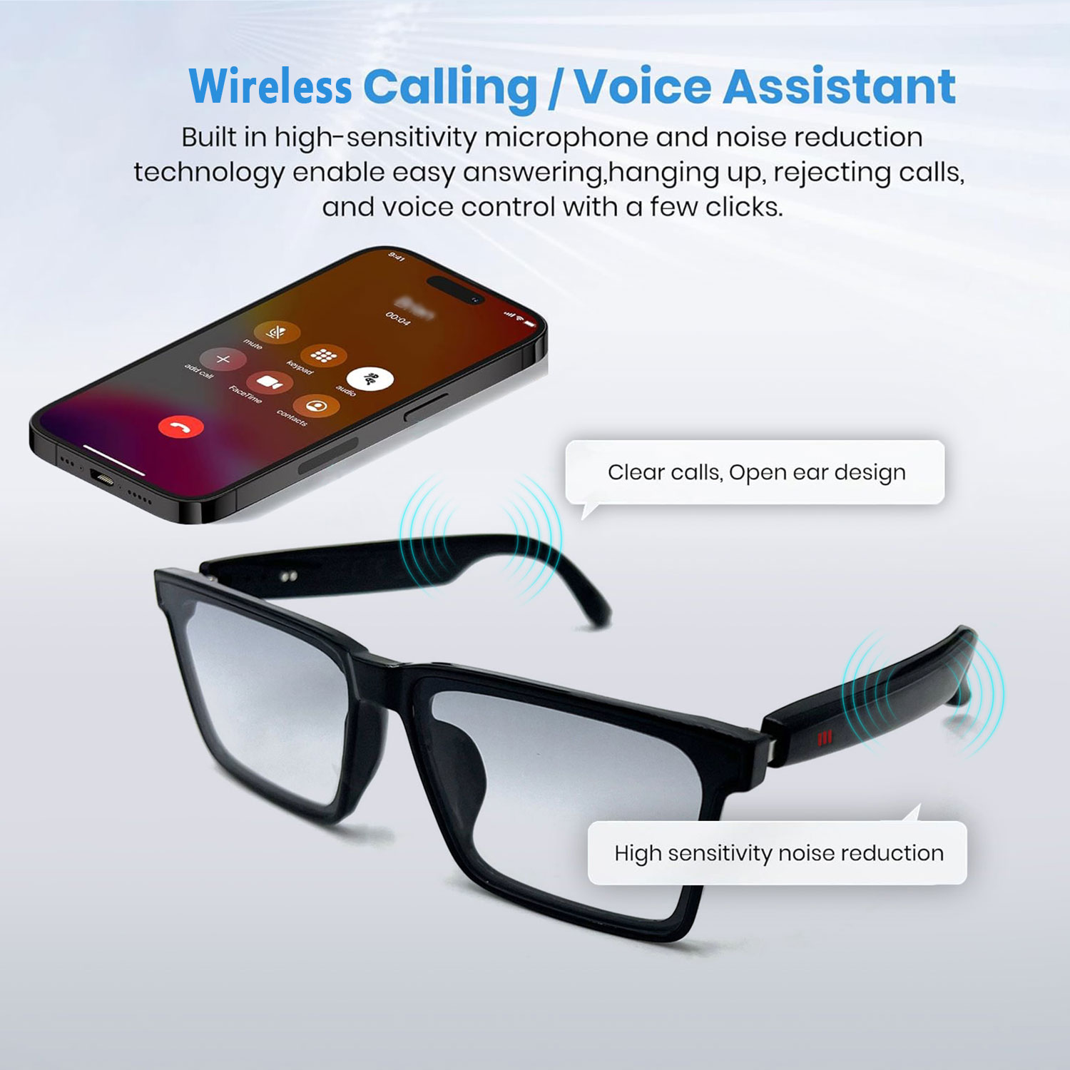 Inteligentne okulary audio z f – Audio Music Voice recenzja i cena