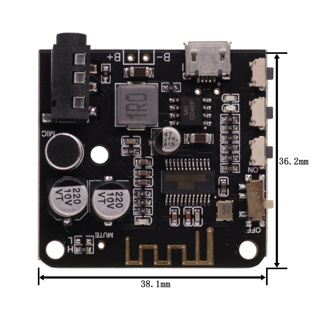 Bluetooth 5.0 płyta dekodera M – Music Audio Pro recenzja i cena