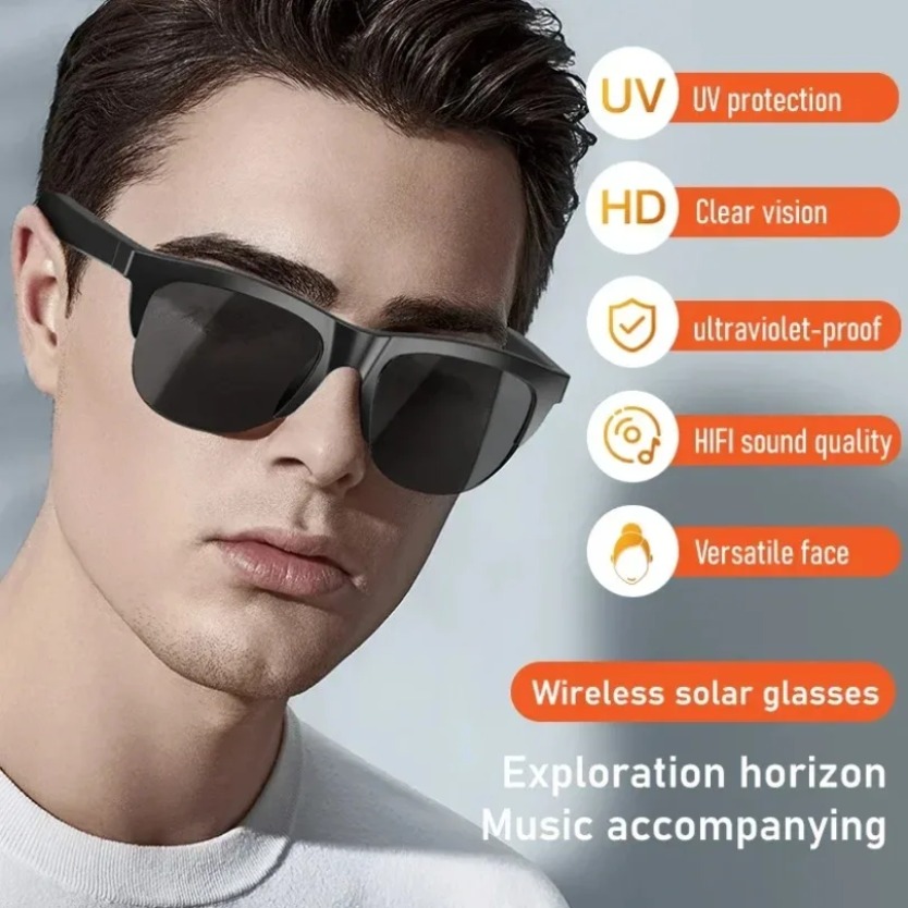 Okulary przeciwsłoneczne Bluet – Audio Music Voice recenzja i cena
