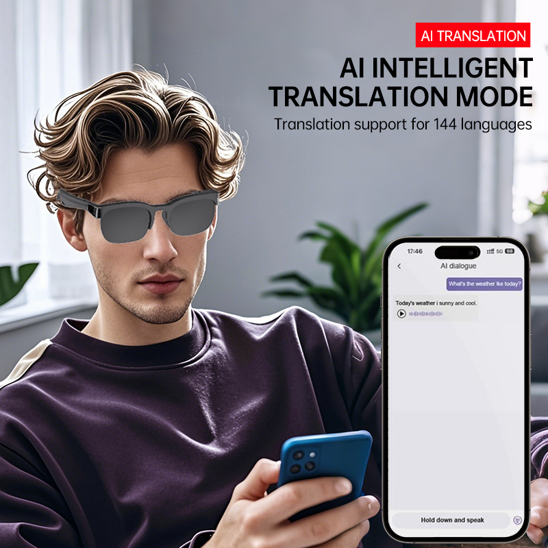 Inteligentne okulary audio Blu – Audio Music Voice recenzja i cena