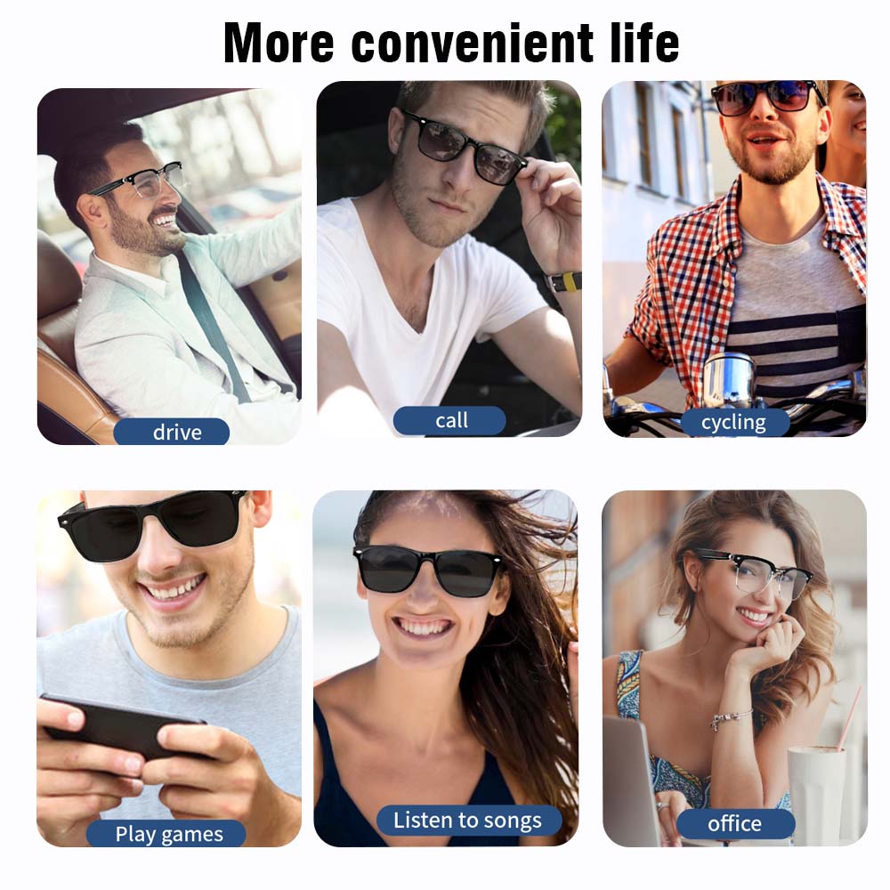 Inteligentne okulary SENBONO E – Audio Music Voice recenzja i cena