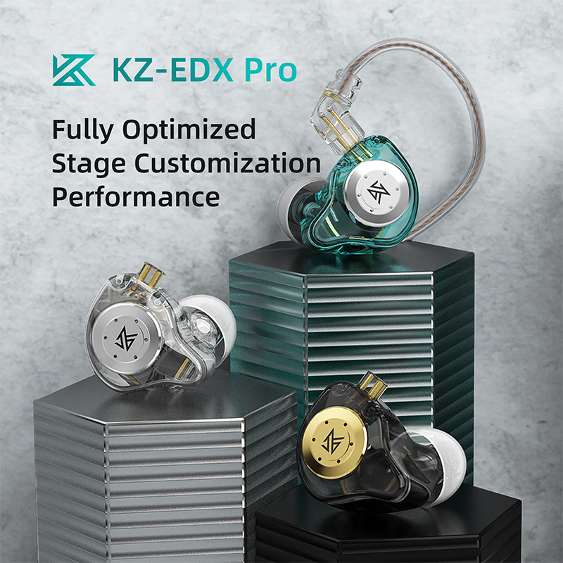 Słuchawki douszne KZ EDX Pro,  – Music Audio Pro recenzja i cena